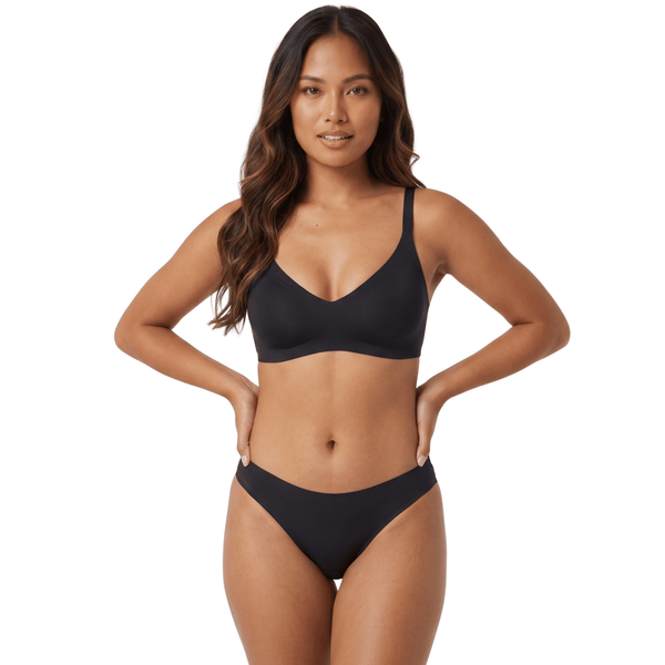 Lady Grace Intimates Brazilian Cut Seamless Thong Panty 6921
