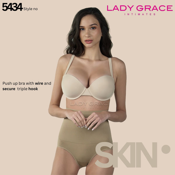 Lady Grace Intimates Push-up Bra with Wire 5434
