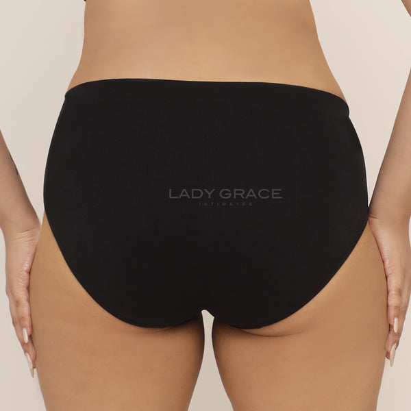 Lady Grace Mid Rise Panty in Seamless Fabric 6562