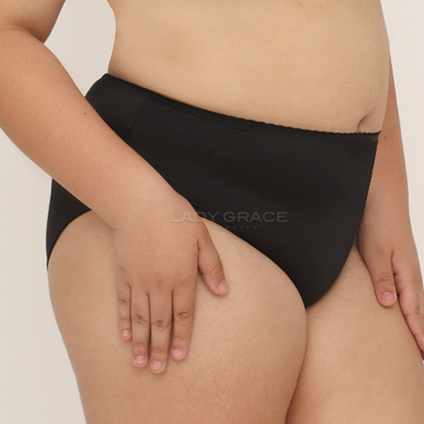 Lady Grace Plus Size Mid Rise Panty 6485