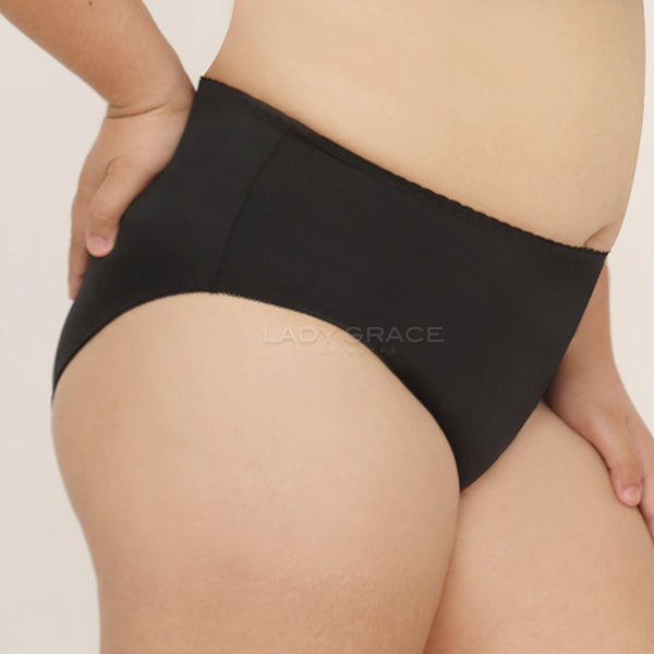 Lady Grace Plus Size Mid Rise Panty 6485