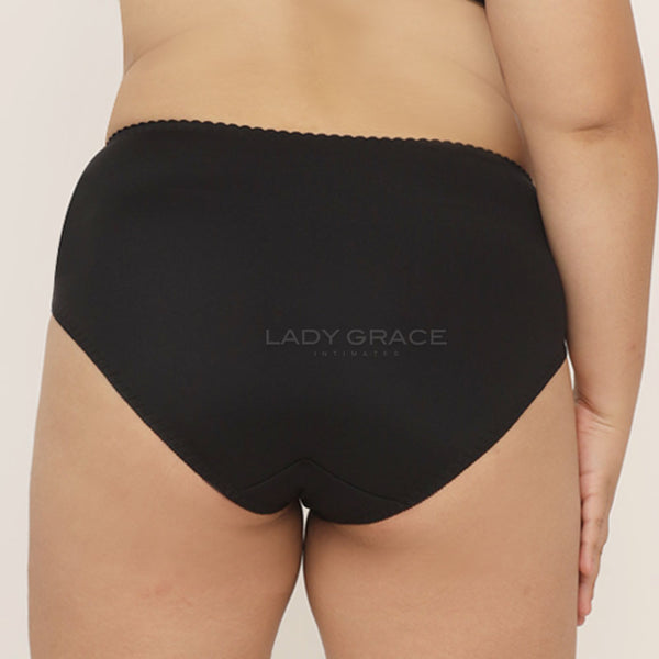 Lady Grace Plus Size Mid Rise Panty 6485