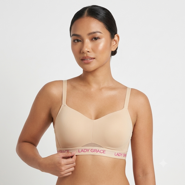 Lady Grace Intimates Non-wire Molded Bra 5488
