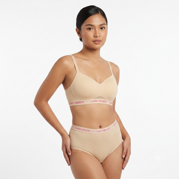 Lady Grace Intimates Non-wire Molded Bra 5488