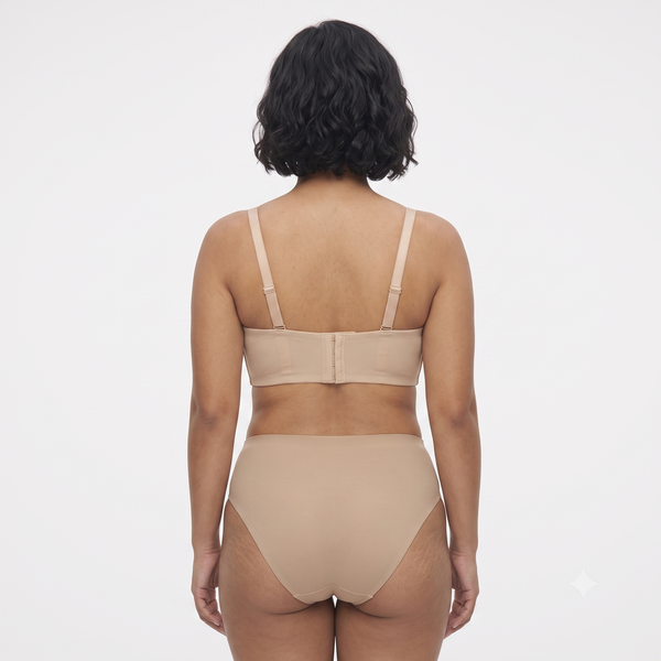 Lady Grace Intimate Plus-size Seamless Bandeau Bra with wire 5935