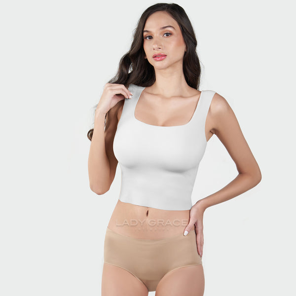 Lady Grace Intimates Seamless Cropped Bra 2506