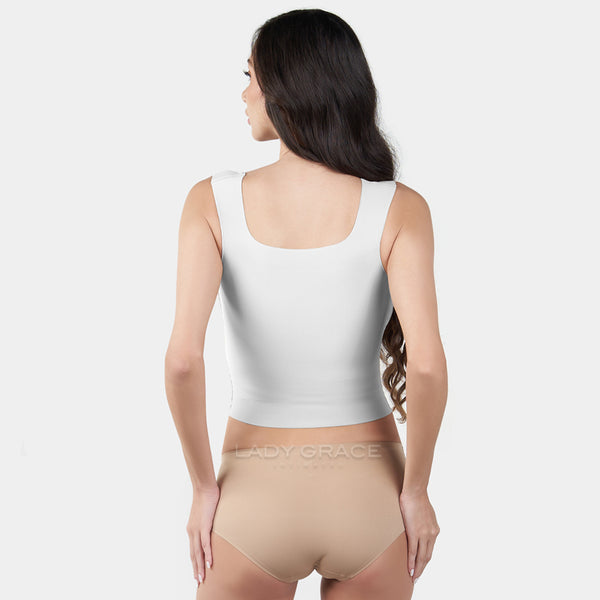Lady Grace Intimates Seamless Cropped Bra 2506