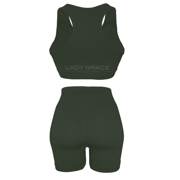 Lady Grace Work out set (Top and Bottom) 5745