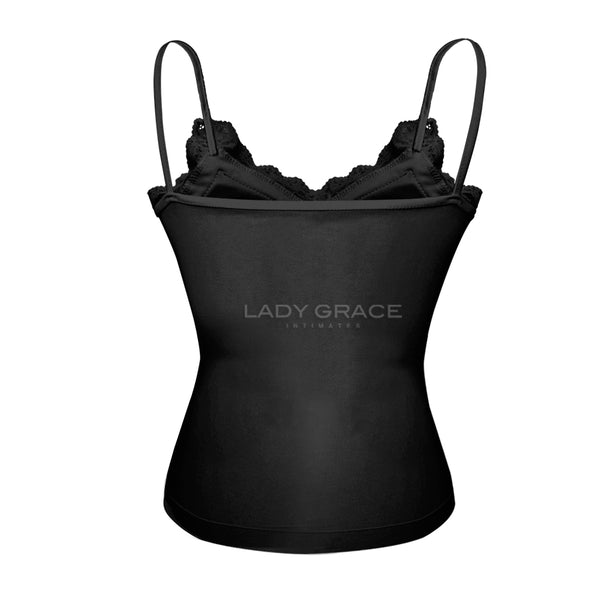 Lady Grace Intimates Sando Lace with Built in Pads 4056