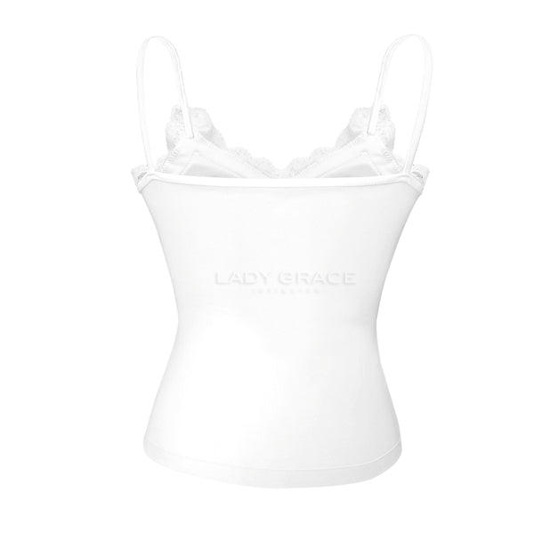Lady Grace Intimates Sando Lace with Built in Pads 4056