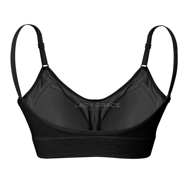 Lady Grace Intimates Soft Pads Slip on Bralette 5810