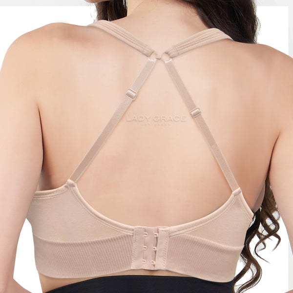Lady Grace Intimates Plus Size Non-wire Molded Bra 5357