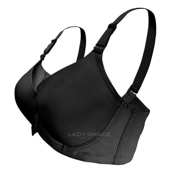 Lovely Plus Size Molded Bra with Wire 5376