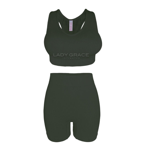 Lady Grace Work out set (Top and Bottom) 5745