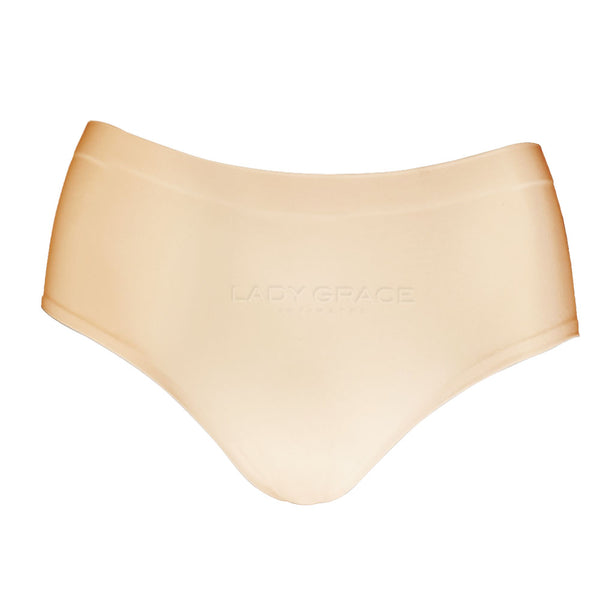 Lady Grace Plus size Mid Rise Seamless Panty 6569