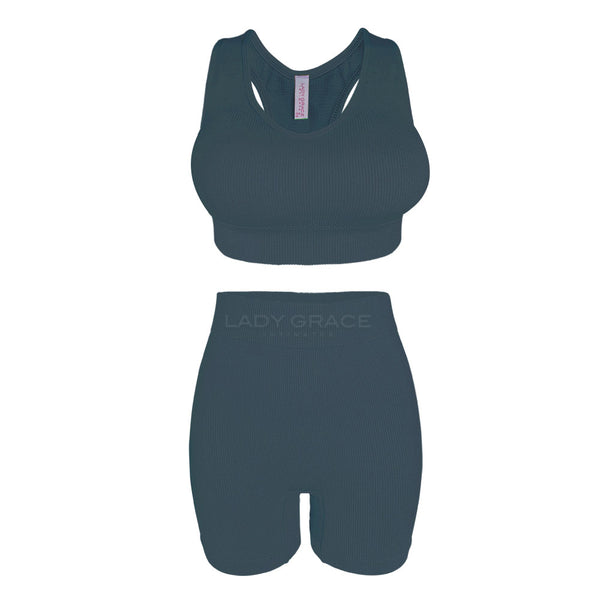Lady Grace Work out set (Top and Bottom) 5745