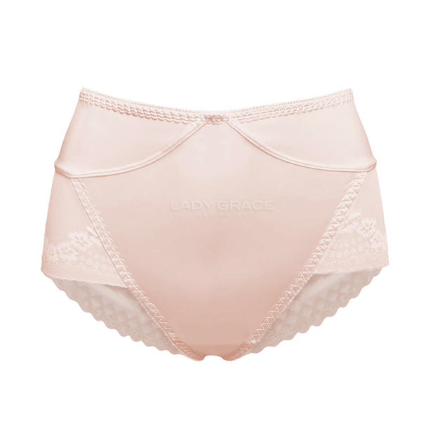 Lady Grace Intimates Plus Size Lace trimmed full Panty 60004