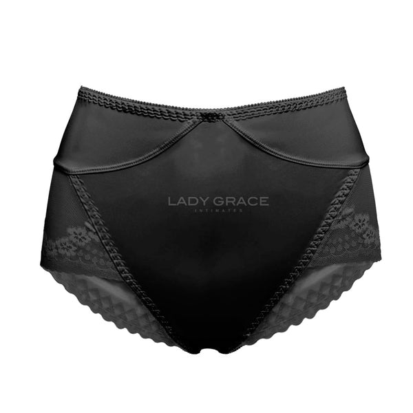 Lady Grace Intimates Plus Size Lace trimmed full Panty 60004