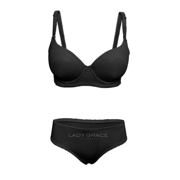 Lady Grace Non-wire Molded Bra with Panty 5405