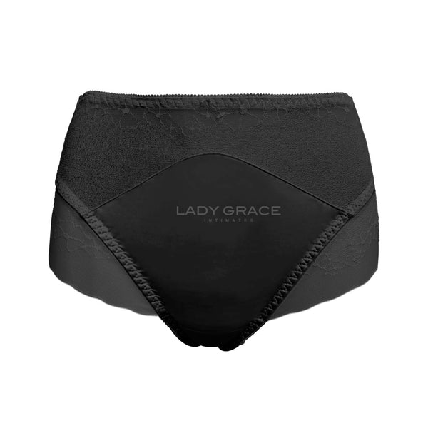 Lady Grace Intimates Plus Size Lace trimmed full Panty 60006