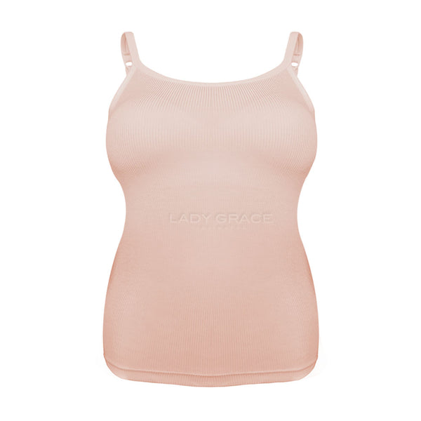 Lady Grace Intimates Sando top with Built in Pads 4060