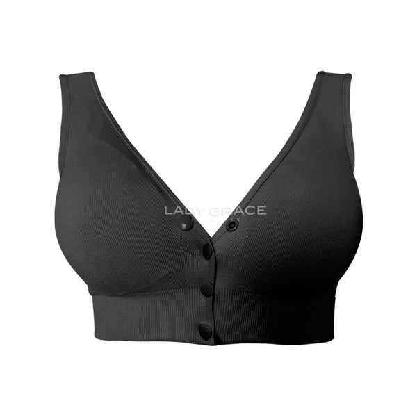 Lady Grace Intimates Front button opening Mastectomy/Nursing Bra 5429