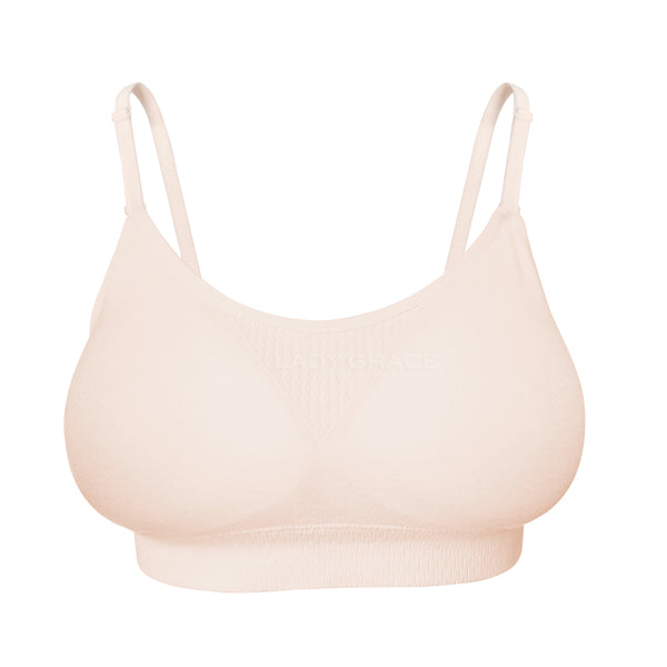 Lady Grace Intimates Soft Pads Slip on Bralette 5810