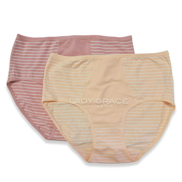 Lady Grace Cotton Stripes Panty - 6197
