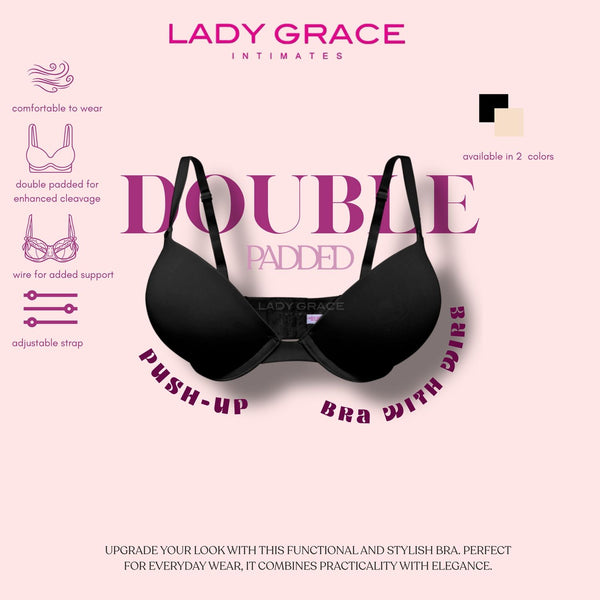 Lady Grace Double Padded Push-up Bra with Wire 5342