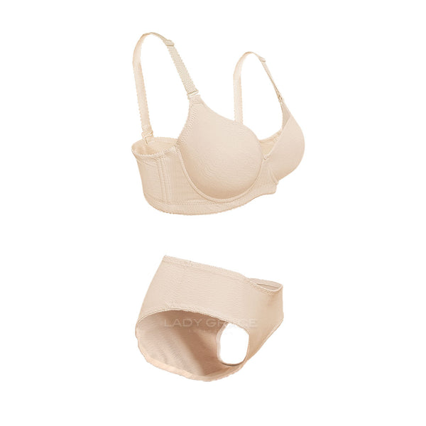 Lady Grace Non-wire Molded Bra with Panty 5405