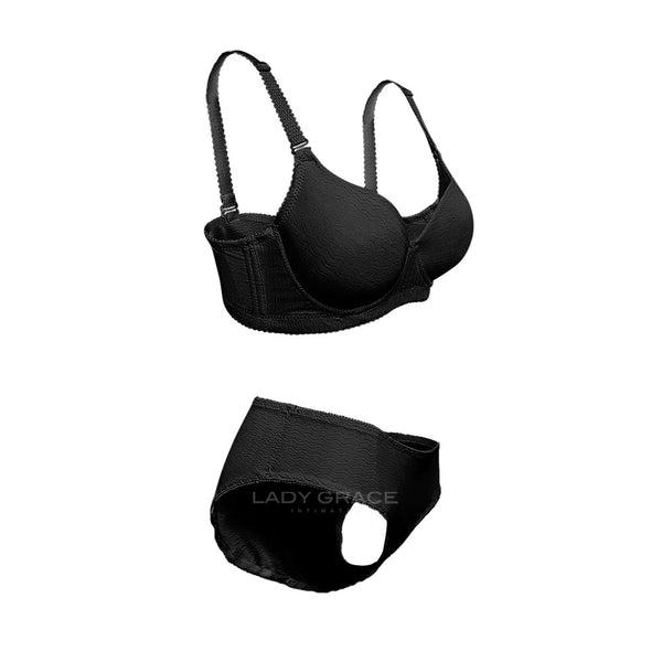 Lady Grace Non-wire Molded Bra with Panty 5405