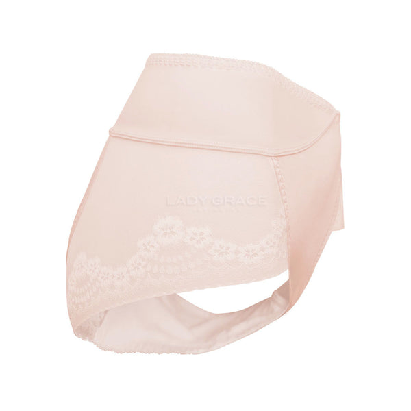 Lady Grace Intimates Plus Size Lace trimmed full Panty 60004