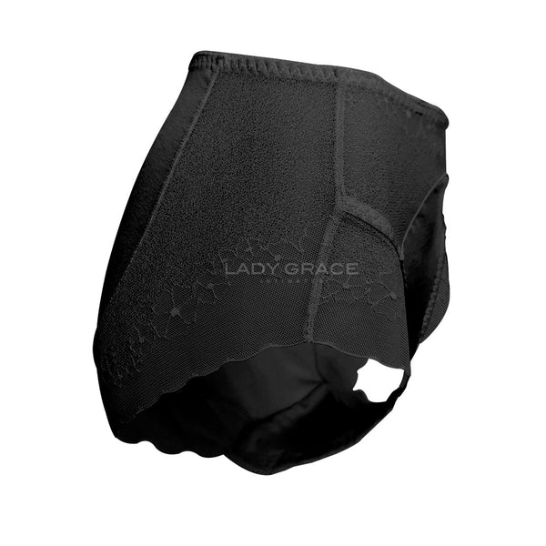 Lady Grace Intimates Plus Size Lace trimmed full Panty 60006