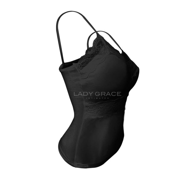 Lady Grace Intimates Sando Lace with Built in Pads 4056