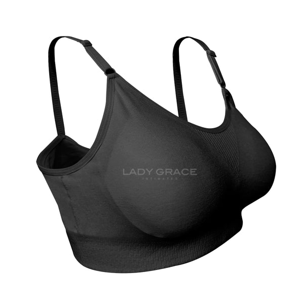 Lady Grace Intimates Soft Pads Slip on Bralette 5810