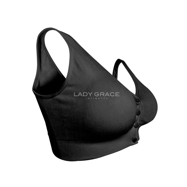 Lady Grace Intimates Front button opening Mastectomy/Nursing Bra 5429