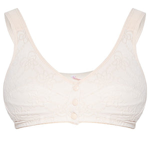 Lady Grace Front Button Nursing Bra (Wide Straps) - 5908
