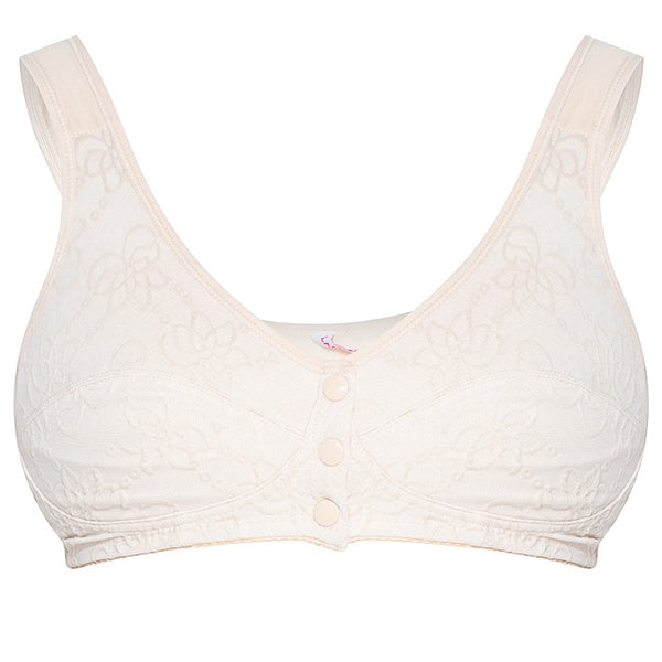 Lady Grace Front Button Nursing Bra (Wide Straps) - 5908