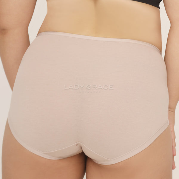 Lady Grace Plus Size Mid Rise Panty 6481