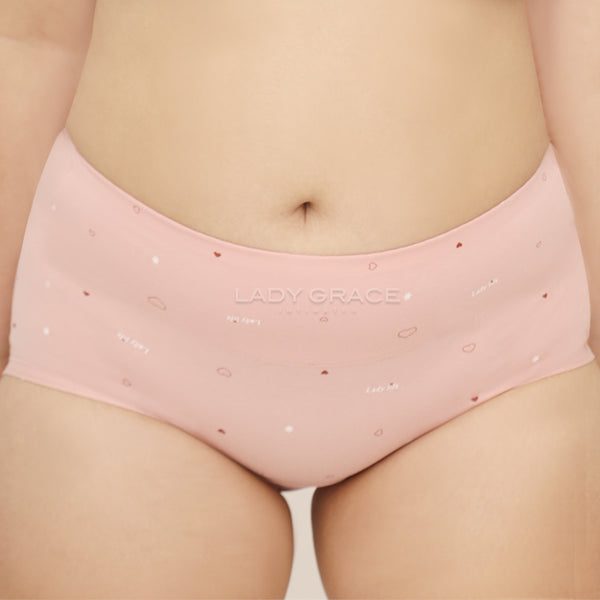 Lady Grace Plus Size Mid Rise Panty 6481