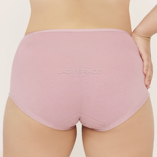 Lady Grace Plus Size Mid Rise Panty 6481