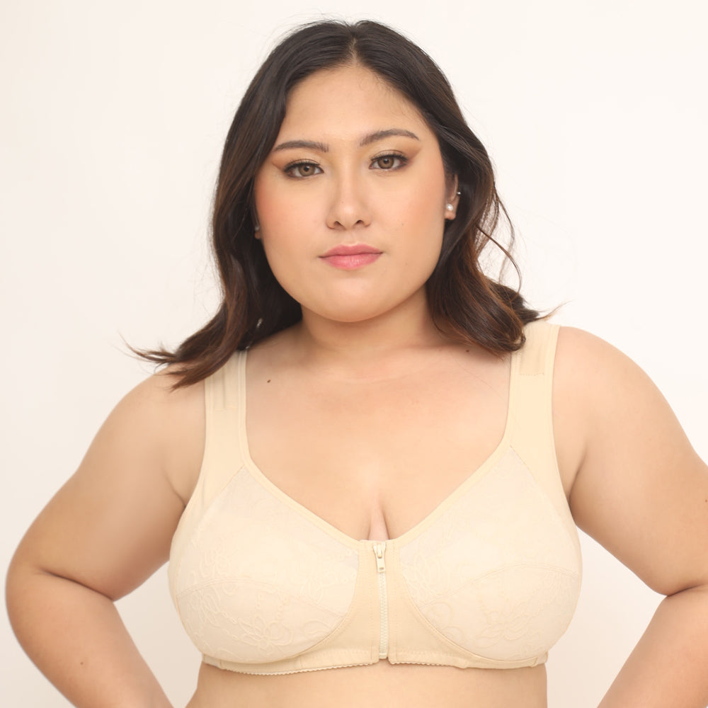 Lady Grace Intimates Nursing Bra with Front Zip - 5913