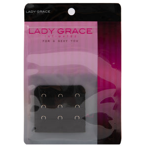 Lady Grace Intimates Bra Extender Triple Metal Eyelet - B107