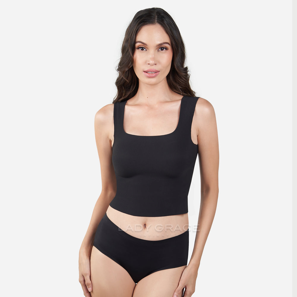 Lady Grace Seamless Cropped Bra 2506