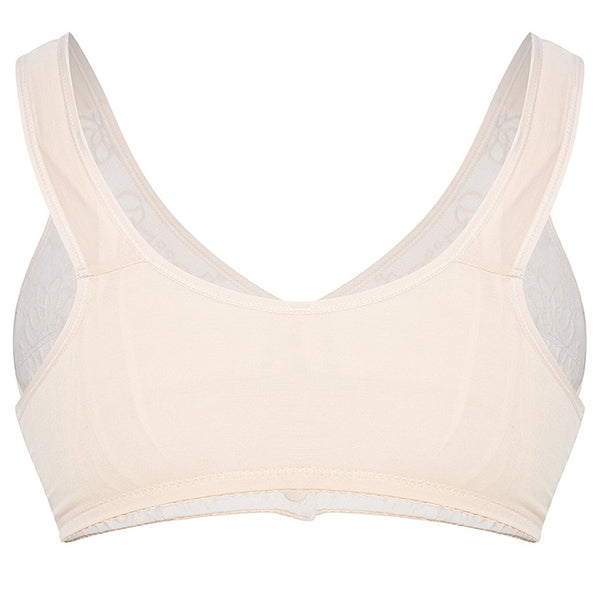 Lady Grace Front Button Nursing Bra (Wide Straps) - 5908